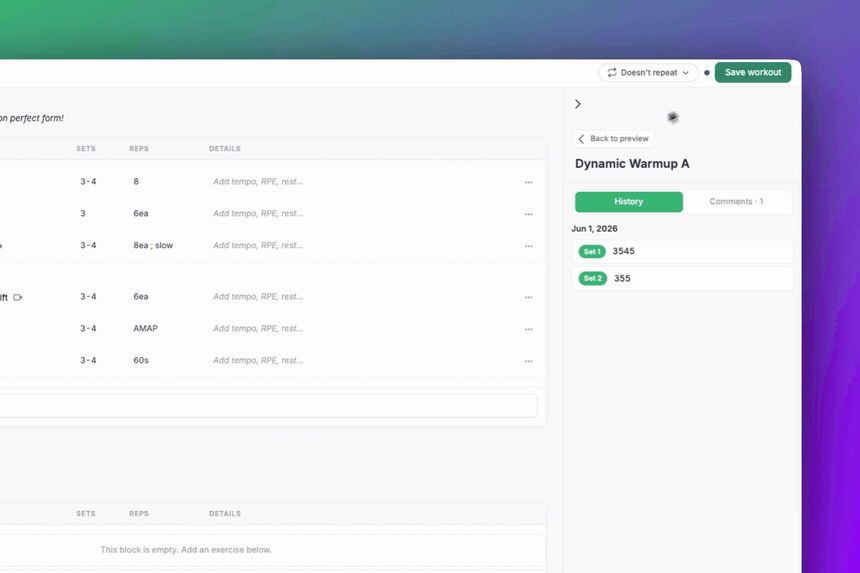 Full-screen builder with live mobile preview